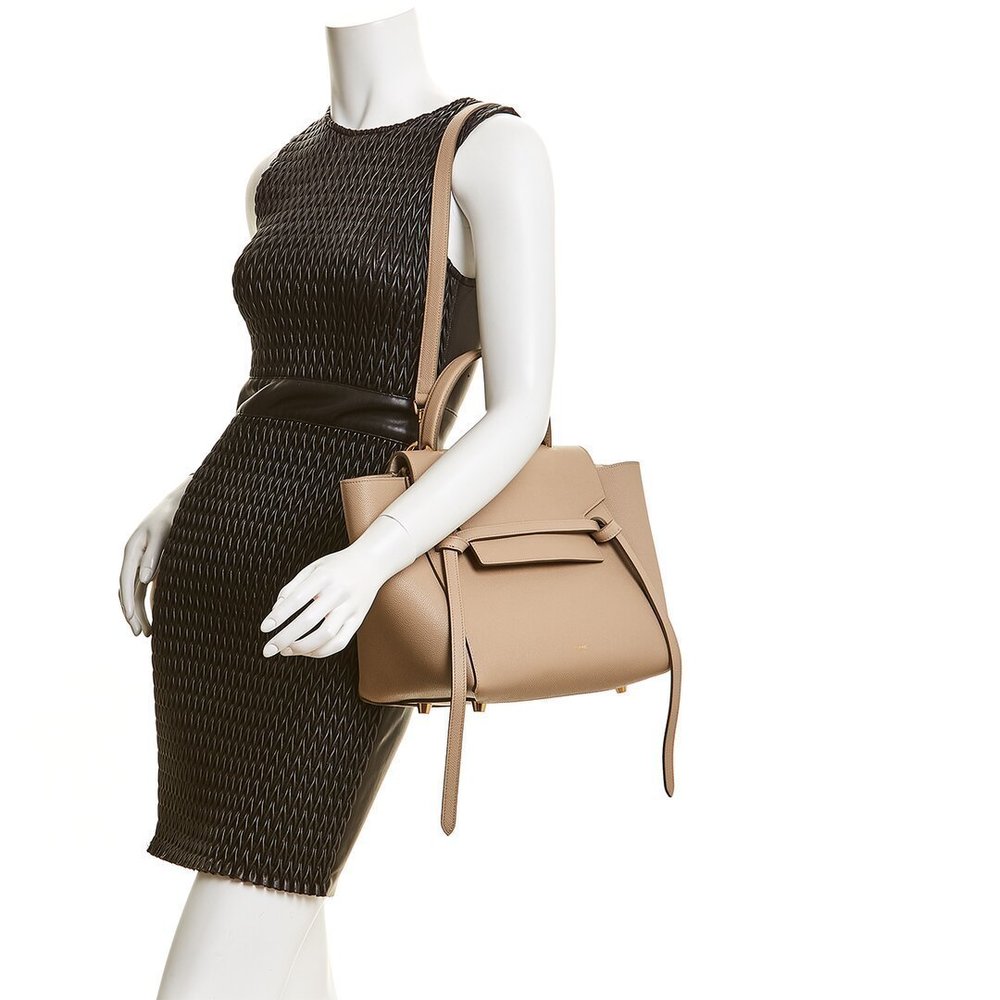 CELINE Belt Bag Mini Leather Tote - Picture 3 of 4
